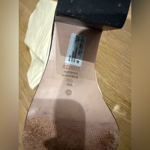 Schutz Maryana Croc-Embossed Leather Boots - Picture 7 of 9